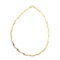 14Kt Yellow Gold Wave Design Necklace (24.80gr)